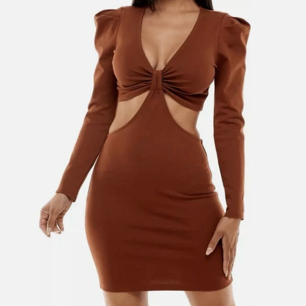 Socialist Bodycon Dress Size M